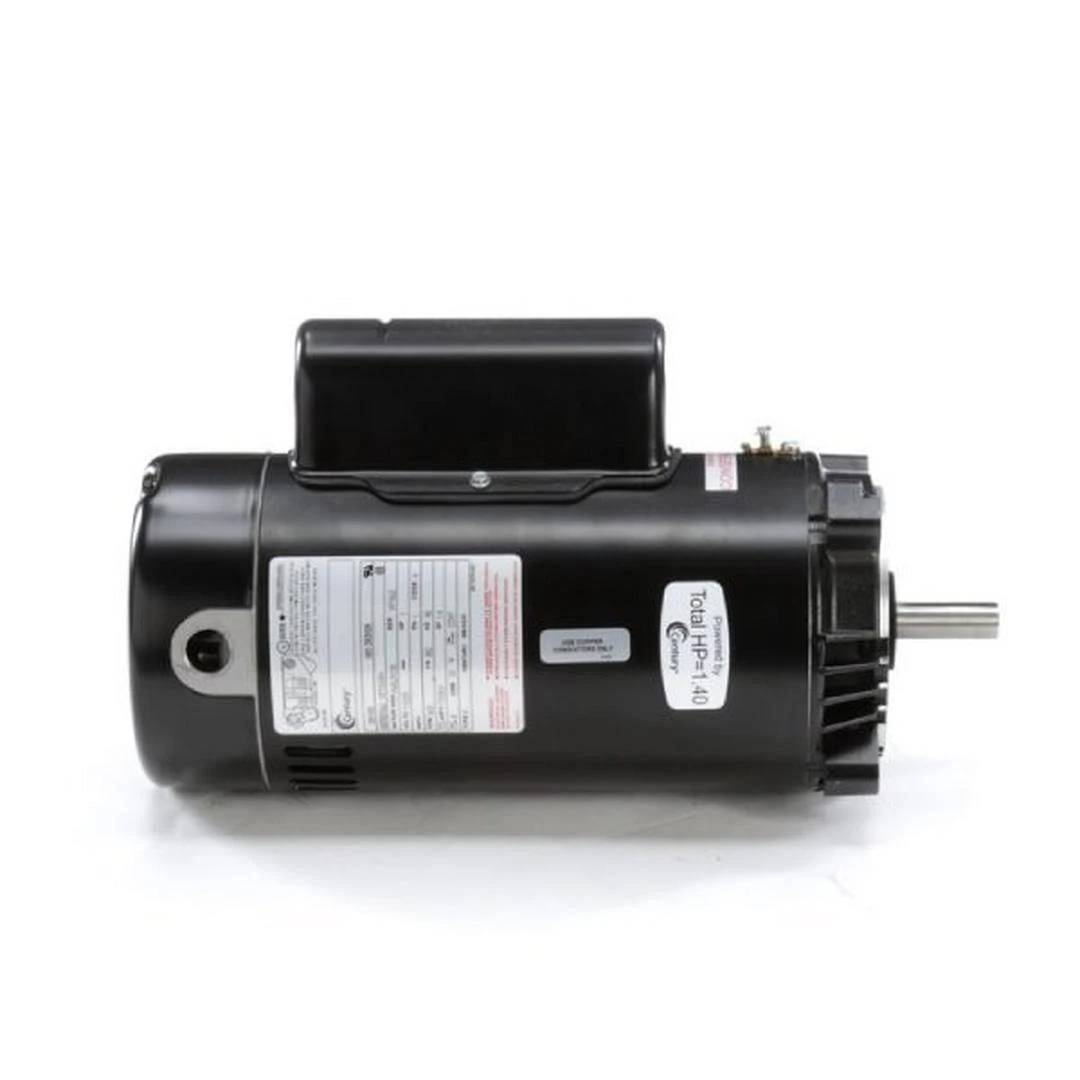Century A.O. Smith - 56C C-Face 1 HP Single Speed Full Rated Pool Filter Motor, 13.6/6.8A 115/230V 8 Century A.O. Smith - 56C C-Face 1 HP Single Speed Full Rated Pool Filter Motor, 13.6/6.8A 115/230V - Image 6