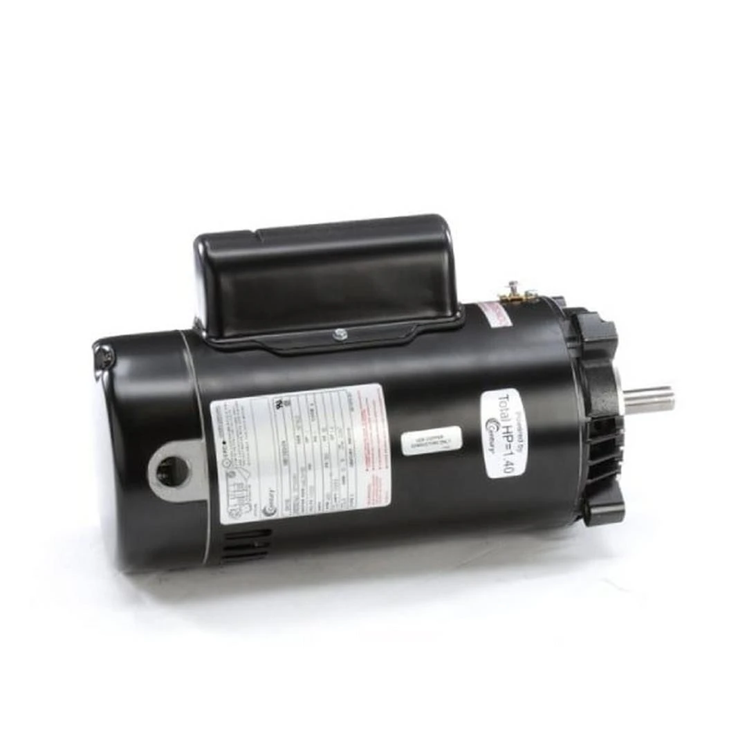 Century A.O. Smith - 56C C-Face 1 HP Single Speed Full Rated Pool Filter Motor, 13.6/6.8A 115/230V 9 Century A.O. Smith - 56C C-Face 1 HP Single Speed Full Rated Pool Filter Motor, 13.6/6.8A 115/230V - Image 7