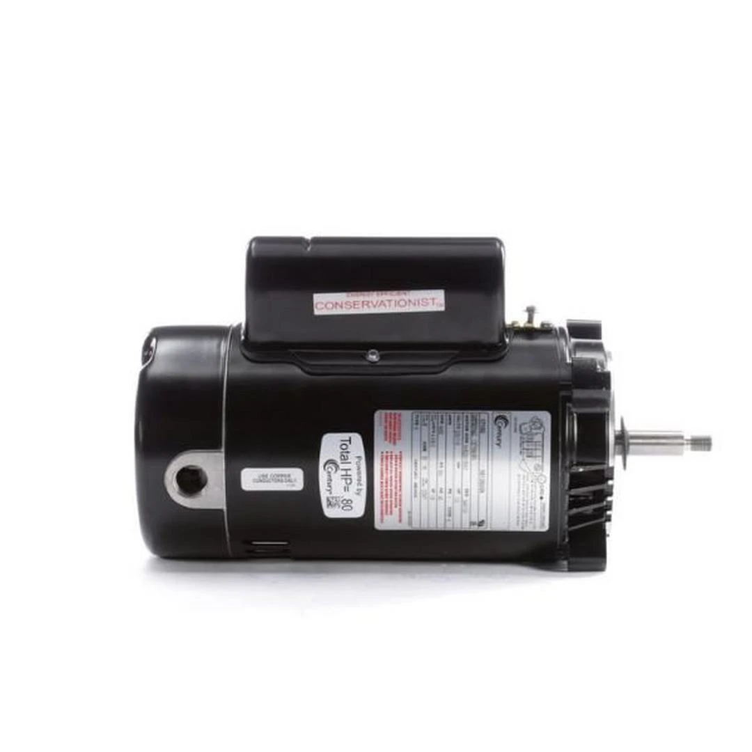 Century A.O. Smith - 56J C-Face 1/2 HP Single Speed Full Rated Pool Filter Motor, 8.0/4.0A 115/230V 8 Century A.O. Smith - 56J C-Face 1/2 HP Single Speed Full Rated Pool Filter Motor, 8.0/4.0A 115/230V - Image 6