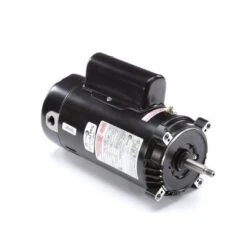 Century A.O. Smith - 56J C-Face 1 HP Single Speed Up Rated Pool Filter Motor, 11.0/5.5A 115/230V -Pool Supplies Shop 230V 166