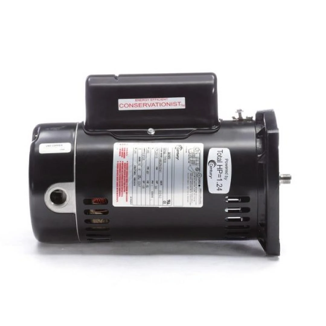 Century A.O. Smith - 48Y Square Flange 3/4 HP Full Rated Pool Filter Motor, 12.6/6.3A 115/230V 8 Century A.O. Smith - 48Y Square Flange 3/4 HP Full Rated Pool Filter Motor, 12.6/6.3A 115/230V - Image 6