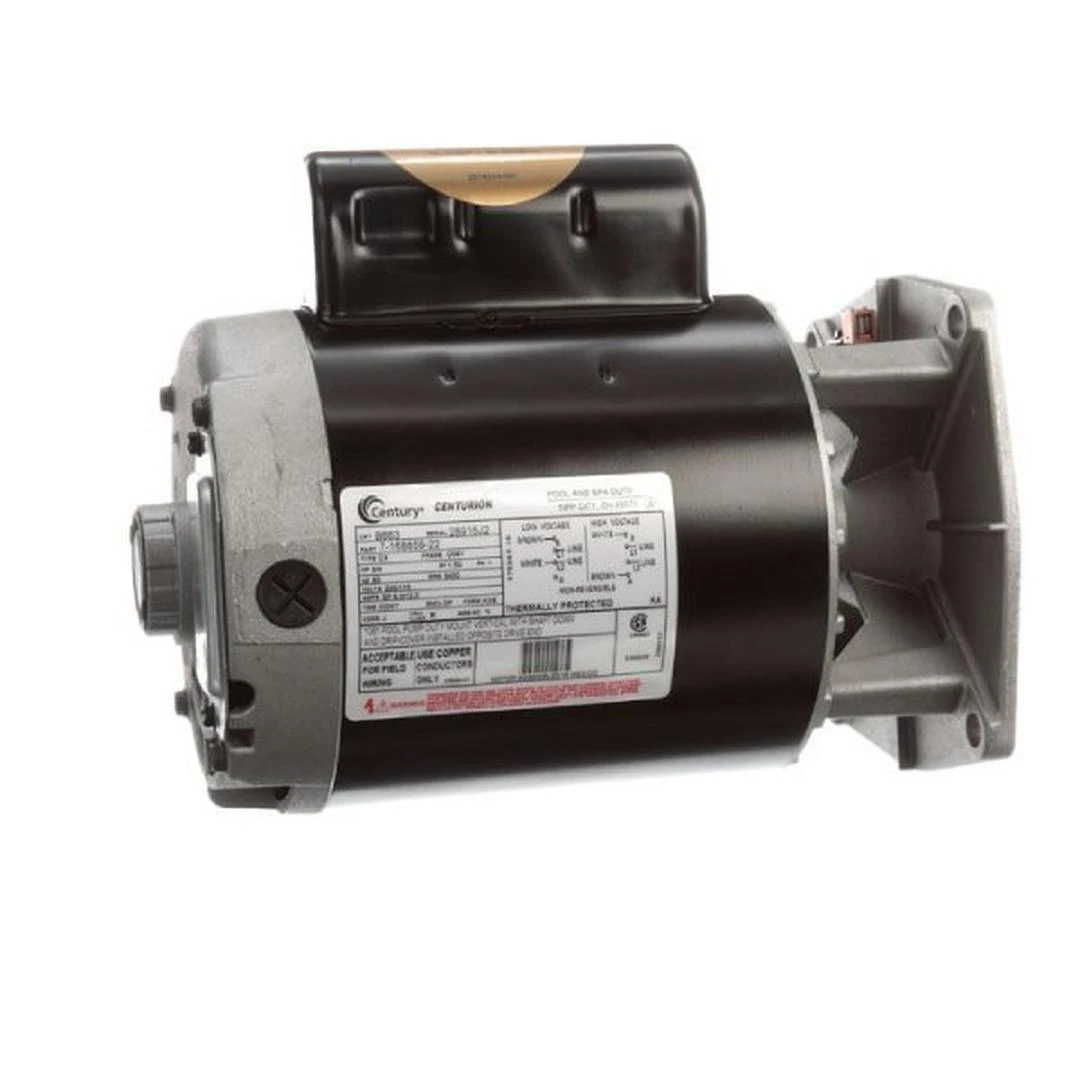 Century A.O. Smith - 56Y Vertical 3/4 HP Pool Cleaner Replacement Motor, 6.0/12.0A 115/230V 9 Century A.O. Smith - 56Y Vertical 3/4 HP Pool Cleaner Replacement Motor, 6.0/12.0A 115/230V - Image 7